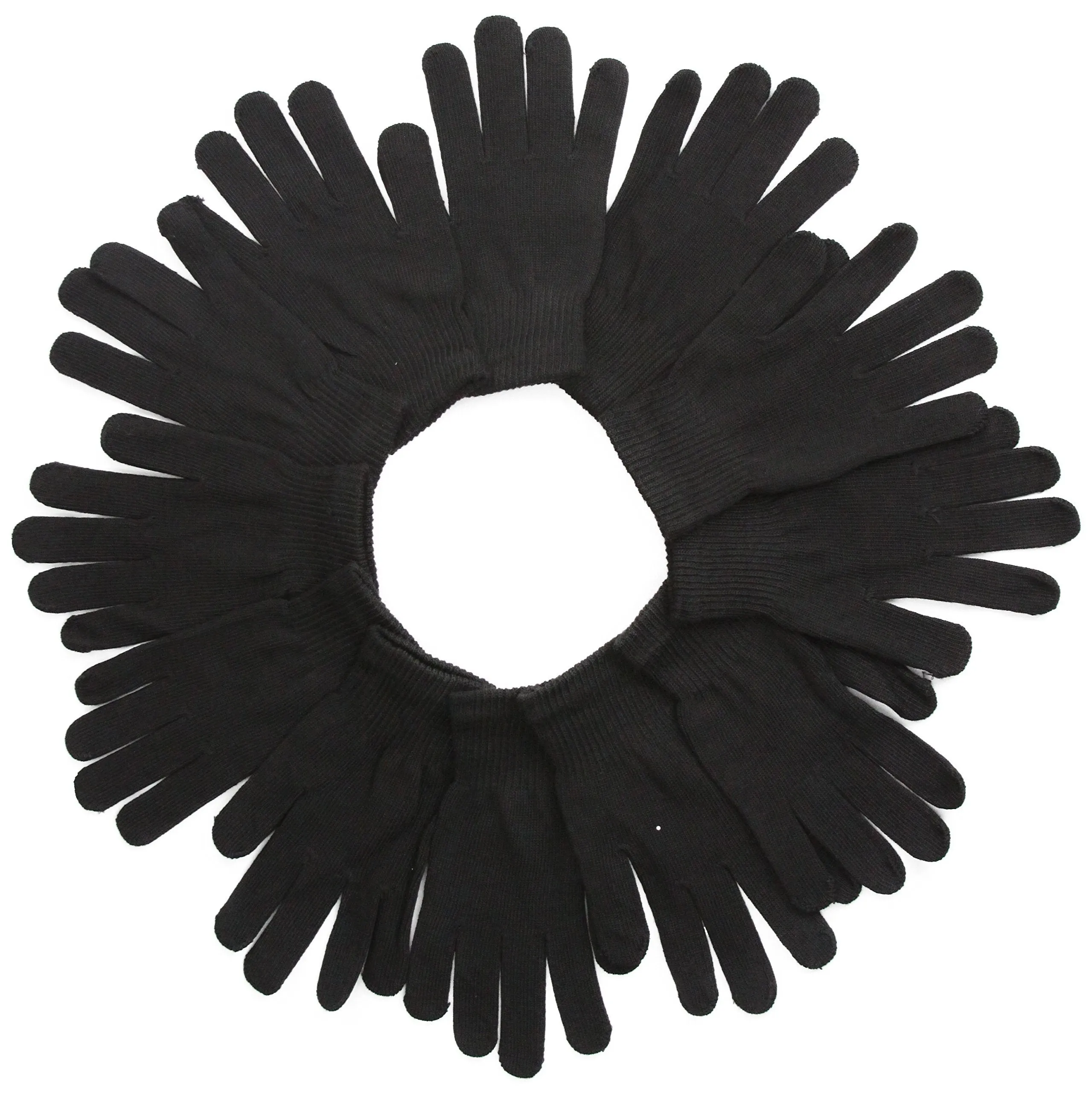 6-Pack: ToBeInStyle Men's Assorted Acrylic Winter Gloves