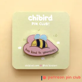 Bee Kind to Yourself Enamel Pin