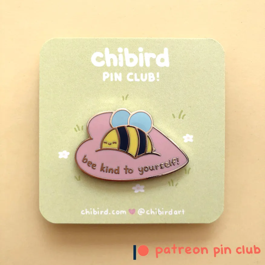 Bee Kind to Yourself Enamel Pin