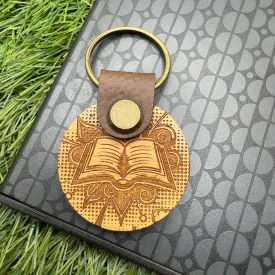 Book Reading Keyring Personalised