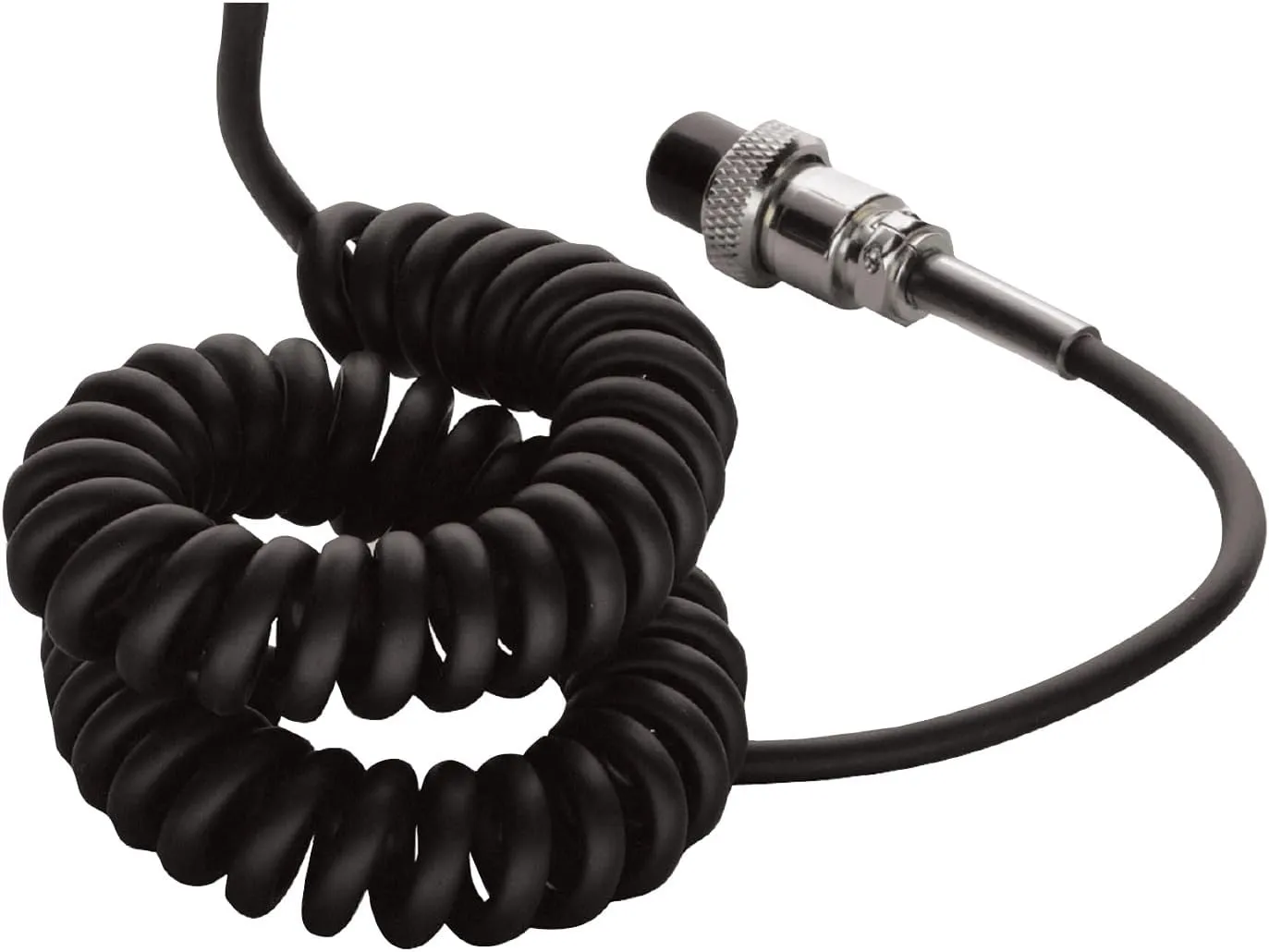 Cobra HG M75 Premium Power Replacement CB Microphone (Black)  4-Pin Connector, 9 Foot HighFlex Cord, Heavy Duty ABS Shell, Wire Mesh Grille, Push To Talk, 2 Transistor Amp (9V Battery, Not Incl)