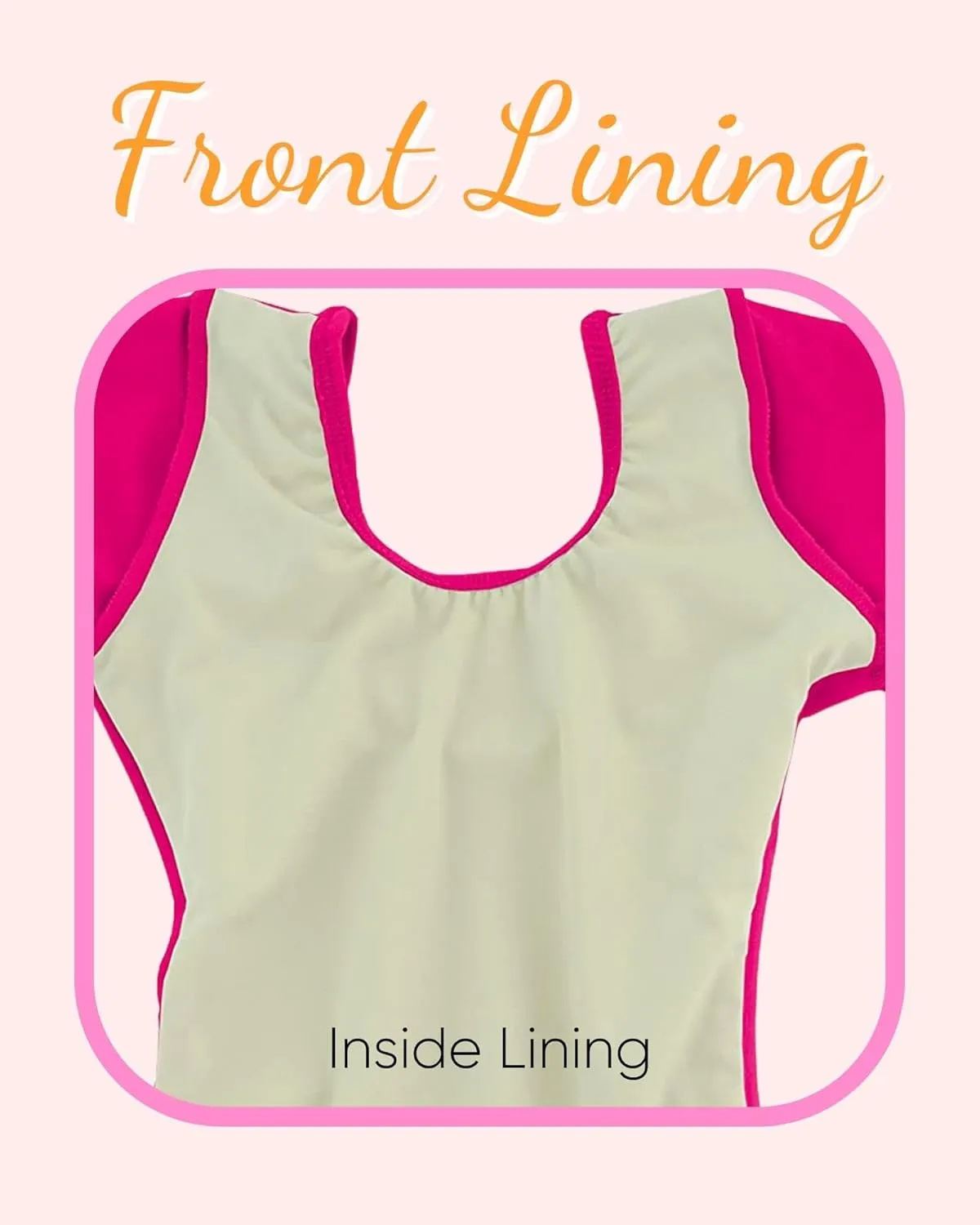 Dancina Girls Leotard for Ballet and Dance - Short Sleeve Toddler Leotard with Adorable Ruffles  Comfortable Cotton Stretch