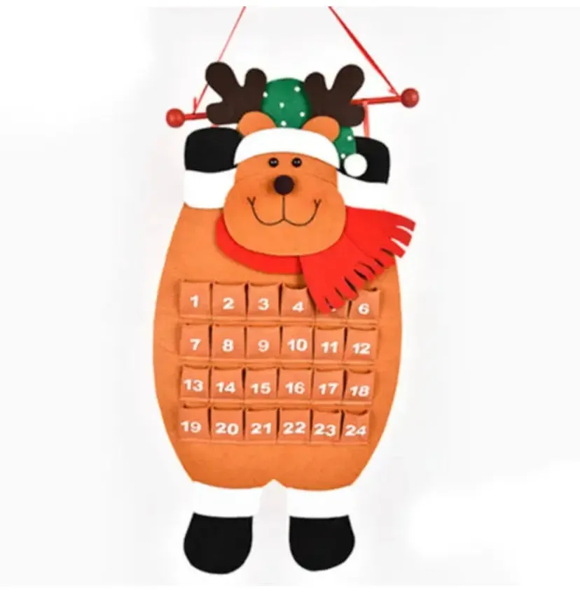 ELF FELT Christmas Advent Calendar