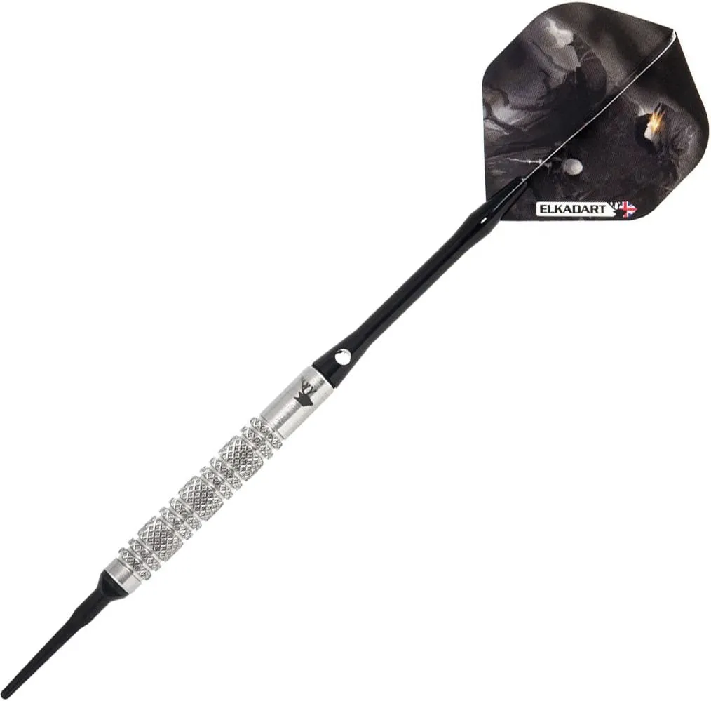 Elkadart Wizard 80% Tungsten Soft Tip Darts with Storage/Travel Case