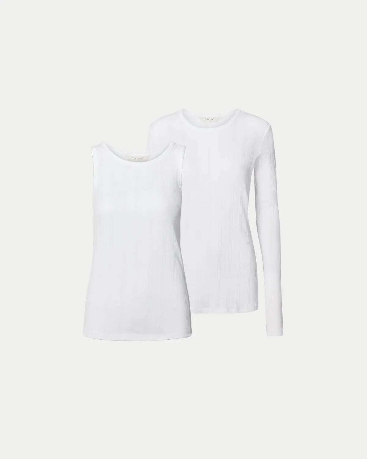 FOREVER BASIC PACK - ALBERTE & THYRA COTTON - WHITE