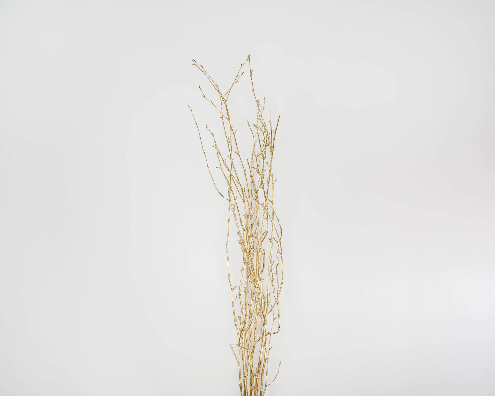 Gold Glittered Birch Branch Bunch