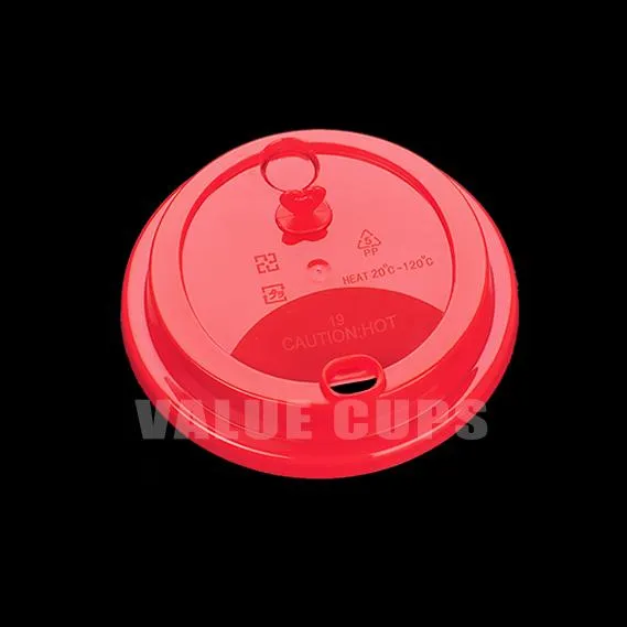 Hard Lids with Heart 90mm (CL)