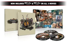 Jurassic Park Trilogy (Jurassic Park / The Lost World: Jurassic Park / Jurassic Park III) - Limited Edition Steelbook 4K Ultra HD   Digital