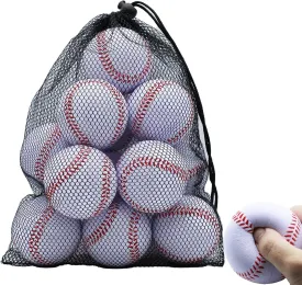 Magicorange Baseball, Foam Baseballs 20 Pack Practice Training Baseballs Unmarked Baseball Soft Toss, Batting, Fielding, Hitting, Pitching