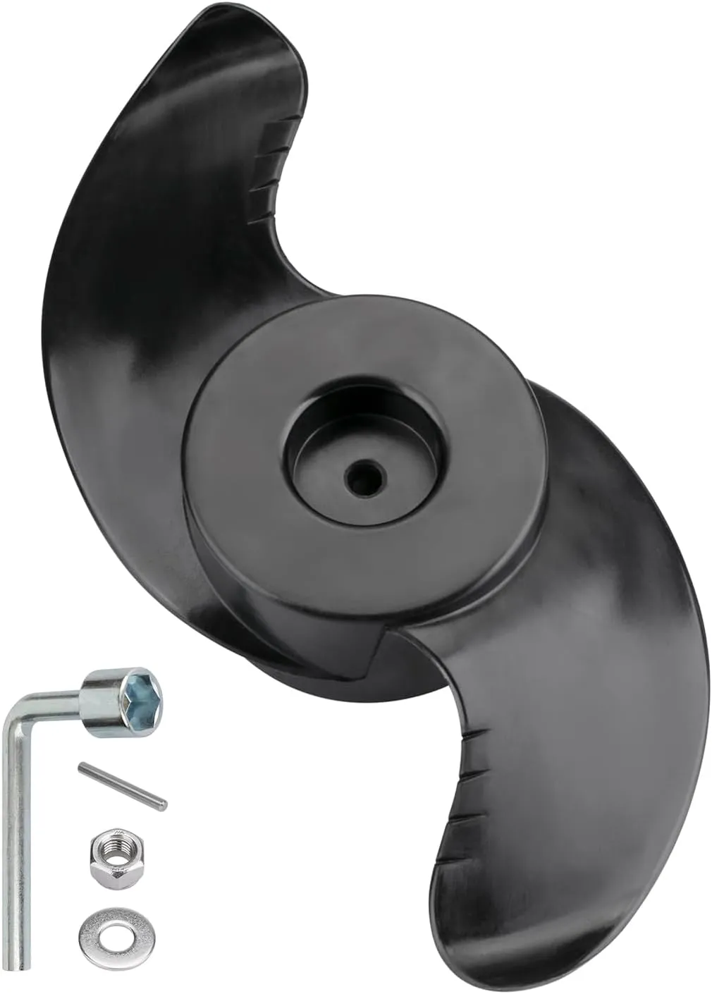 MKP-32 Trolling Motor Prop Fit for Minn Kota, MKP-32 Weedless Wedge 2 Prop Fits 3-5/8" Motor Diameter, #2091160#1865017 Trolling Motor Prop, Trolling Motor Replacement Parts