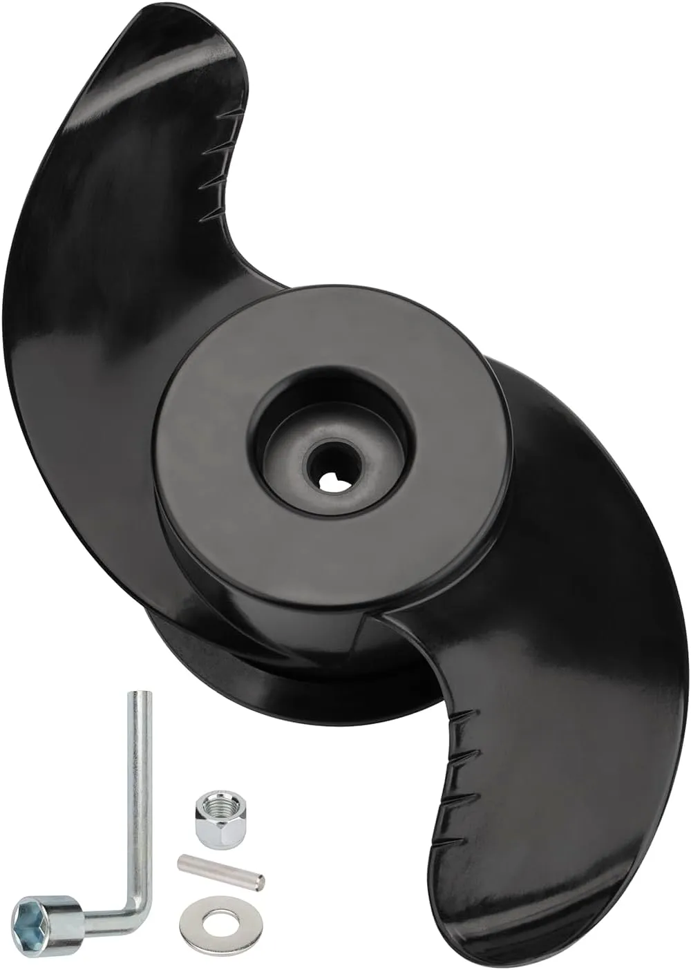 MKP-38 Prop Replacement for Minn kota Trolling Motor Propller, MKP-38 Weedless Wedge 2 Fits 4-1/2" Motor Diameter, 1865023 Replace 1378160 Prop Kit, Trolling Motor Replacement Parts
