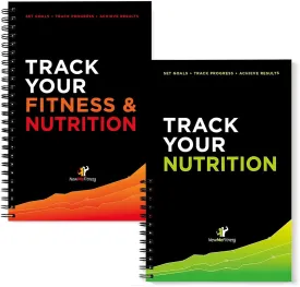 NewMe Fitness Journal for Women & Men, Food & Workout Journal, Planner Log Book to Track Weight Loss, Muscle Gain, Home Gym Exercise, Bodybuilding Progress, Daily Nutrition & Personal Health Tracker