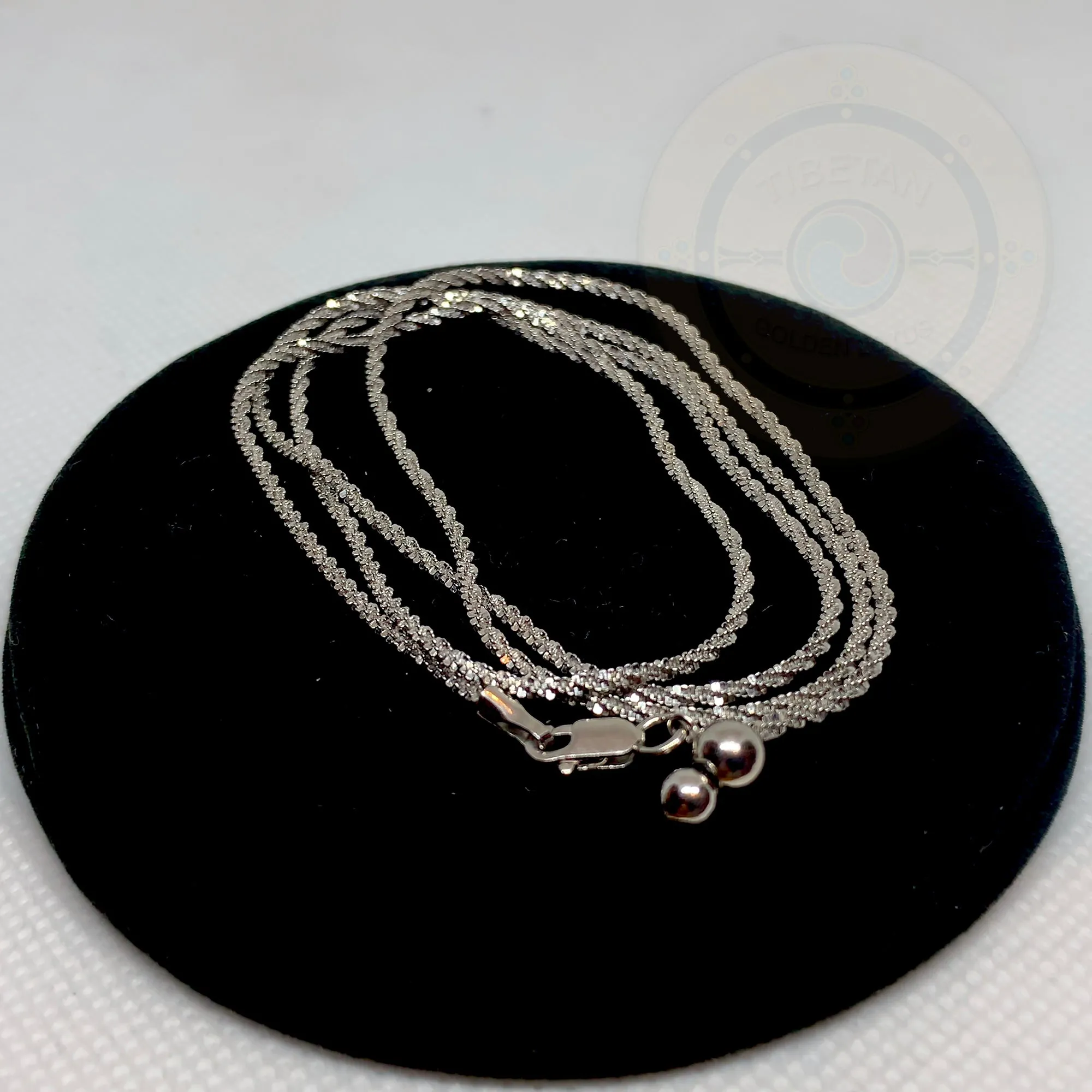 Simple Chain Necklace, Solid Silver  Chain
