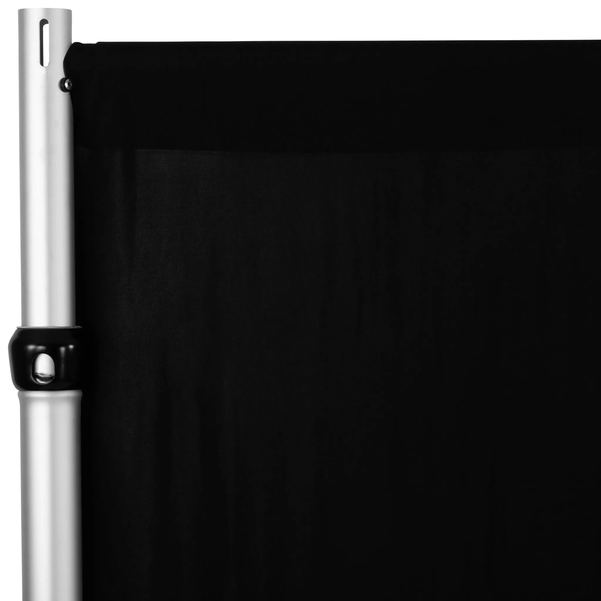 Spandex 4-way Stretch Drape Curtain 12ft H x 60" W - Black