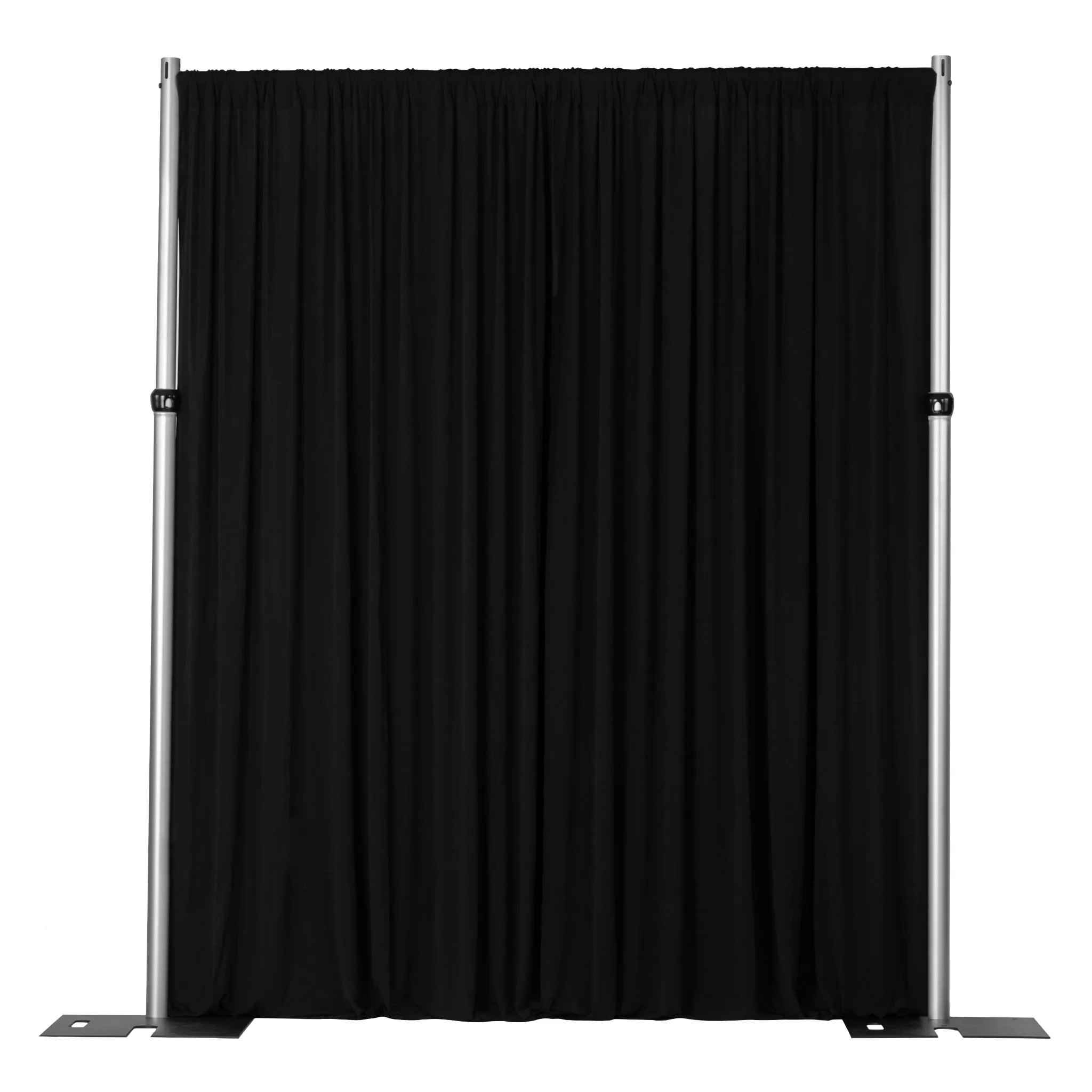 Spandex 4-way Stretch Drape Curtain 12ft H x 60" W - Black