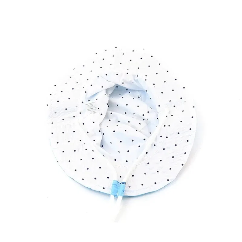 Summer Baby Bucket Hat UV Protection Boys Cap Children Panama Outdoor Beach Girls Sun Hat Cartoon Infant Fisherman Cap