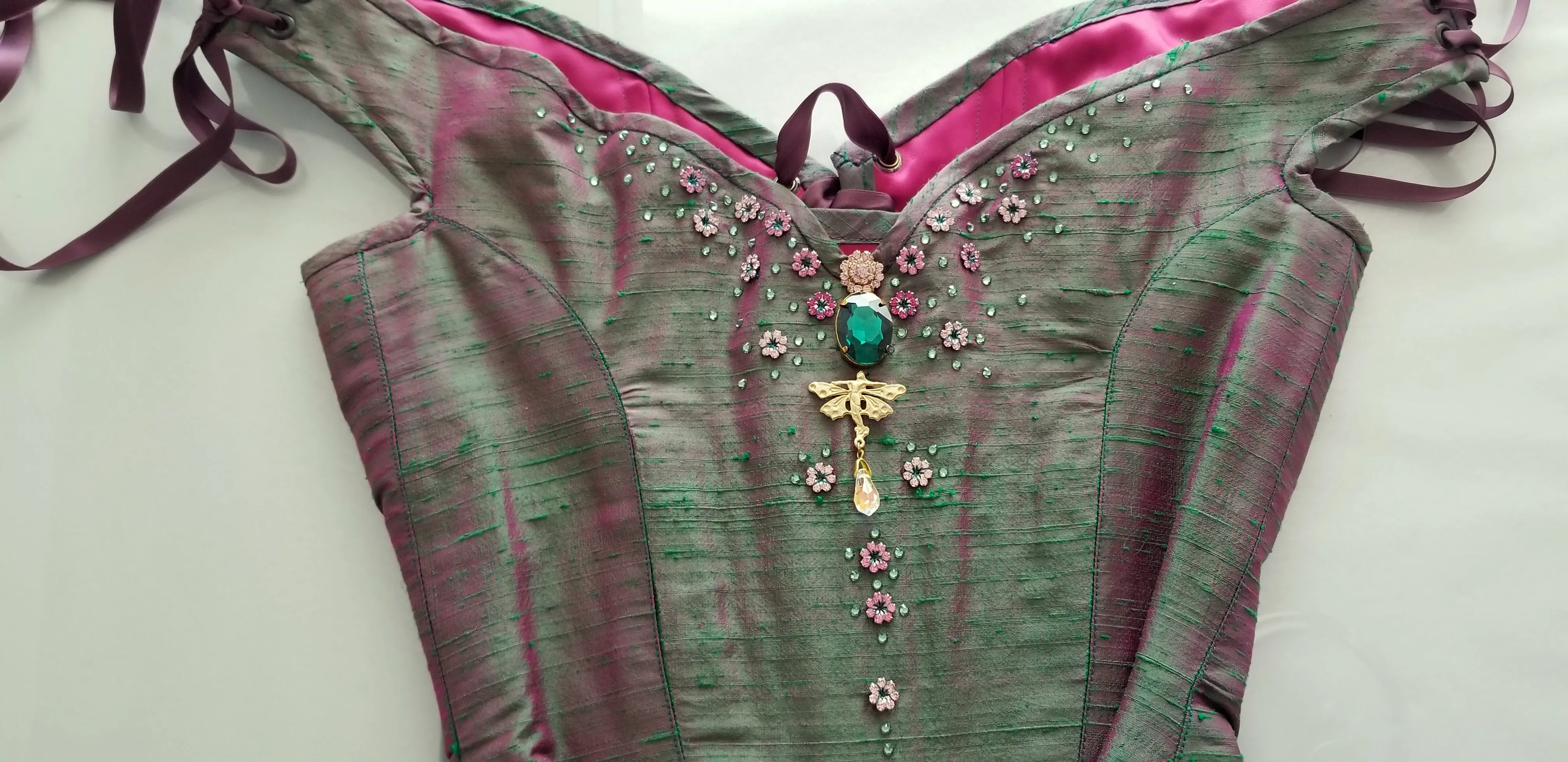 'Twilight Fairy' *Previously worn* Corset and Skirt by Creature of Habit